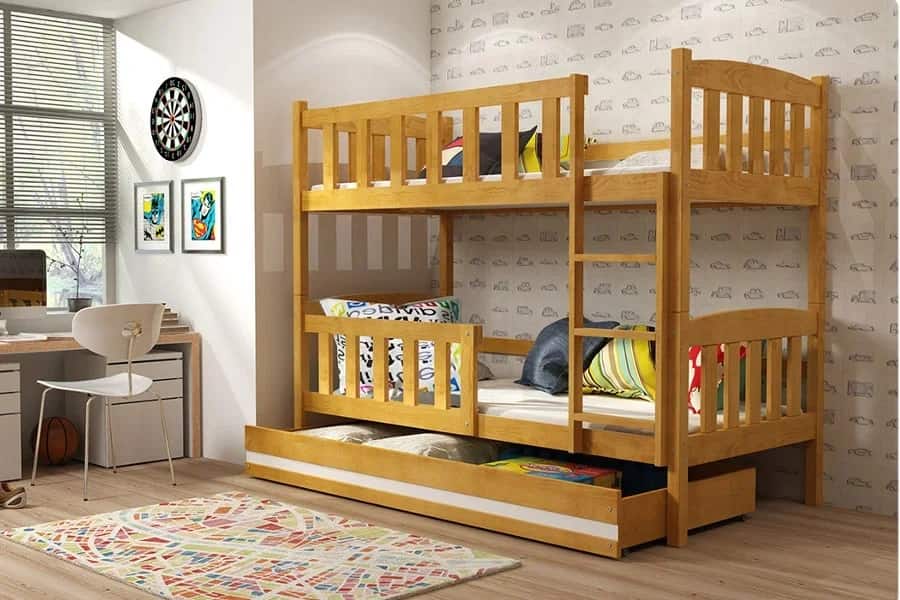 Двухярусная детская кровать London BUS - детская мебель - фабрика Любимый Дом