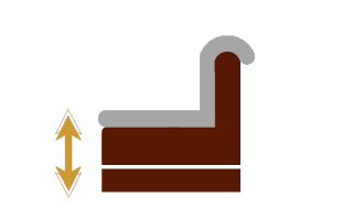 Высота сидения кухонного дивана